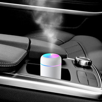 Mini purificateur d'air de voiture d'humidificateur d'USB portatif avec la veilleuse colorée pour l'humidificateur USB de bureau de chambre à coucher