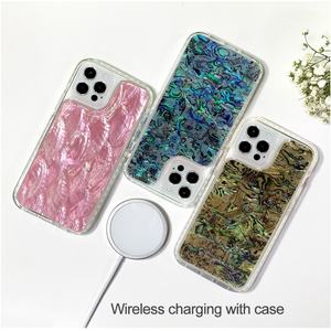 Étuis de téléphone portable personnalisés avec paillettes brillantes, anime, Noël, antichoc, rose, TPU, PC, TPE, coquille de coquillage, pour iPhone 11 Pro Max - Product Image 4