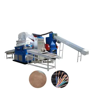 Copper wire granulator machine /Wire Copper Peeling Crushing Machine /Copper Wire Recycling Machine Indonesia