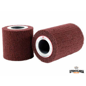 ลูกกลิ้งใยขัดอัจฉริยะเป็นมิตรกับสิ่งแวดล้อมขนาด105X150มม. กรวด80-180 - Product Image 1