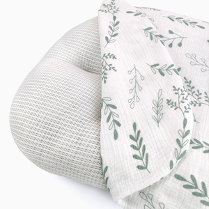 Penutup kursi panjang bayi, kain Muslin lembut dan bernapas 100% katun penutup kursi baru lahir sarung untuk anak laki-laki perempuan - Product Image 3