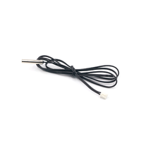 Termistor NTC Seri Standar dengan Akurasi 1% Sensor Suhu 10K Pin PC & Kabel untuk Pendingin Udara dan Refrigerasi