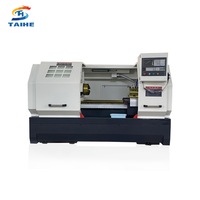 Tour de haute précision Petites machines-outils CNC en métal CK6140 Tour CNC horizontal pour tourner le métal