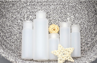 Bouteille distributrice de lotion PE de savon, bouteille de distribution à pression, bouteille pour tuyau de shampoing, 10ml 15 20 30 50 100ml