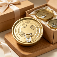Capuchon en tôle d'acier à ouverture facile, 2/3 pièces, taille personnalisée, couvercle torsadé pour la conservation de confiture/sauce, emballage alimentaire écologique de qualité alimentaire