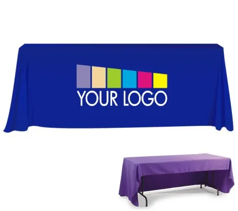Factory Price Custom Table cover,exhibition Table Throw, Table cloth
