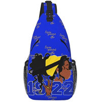 Nueva Mochila Bandolera Sigma Gamma Rho para Mujer, Deportiva, de Viaje, Gran Capacidad, Precio Bajo, Personalizable al por Mayor