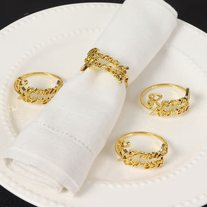 Legierung Servietten ring Ramadan Kareem Servietten ring halter Servietten schnallen halter Ramadan Tisch dekoration Hochzeits feier - Product Image 2