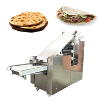 Machine automatique à pain plat, machine à faire du pain pita, machine à former des chapatis et des rotis pour la base de pizza