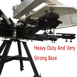 Hướng dẫn sử dụng màn hình in ấn 6 màu 6 trạm tay màn hình máy in chất lượng cao của nhãn hiệu may lụa Màn hình máy in - Product Image 6