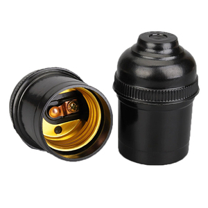 HoneyFly E27 portalámparas 250V 4A baquelita suspendida techo bombilla Base accesorios de iluminación - Product Image 1