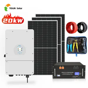 Off-Grid Zonnesystemen 20000Watt Zonnegenerator Zonne-Energiesysteem Thuis