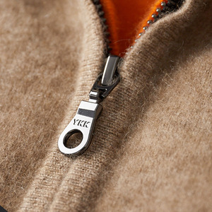 Sudadera con Capucha y Cremallera para Hombre, de Lana/Cachemira, Tejida, Informal, para Otoño e Invierno, Talla Grande, Manga Larga, Puede Usarse de Diferentes Formas - Product Image 3