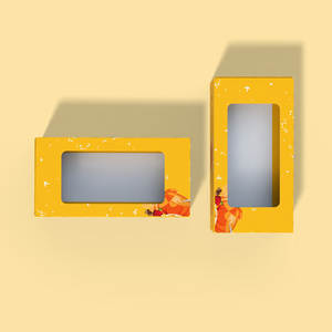 Phổ biến trong suốt dài dải bao bì ngăn kéo carton hình chữ nhật hình dạng cho Swiss cuộn bánh hộp để nướng và lưu trữ bánh cuộn - Product Image 3