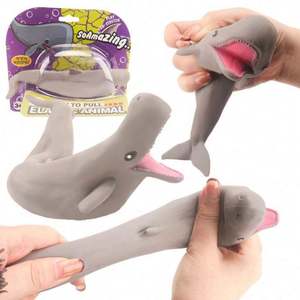 Juguetes Novedosos 2023, Juguetes Antiestrés, Delfín, Tiburón, Ballena, Gusano Personalizado, Juguetes Blandos de PU para Adultos - Product Image 3