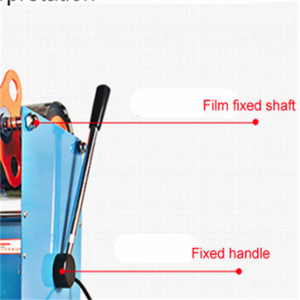 Axe fixe en aluminium usiné CNC de haute qualité en acier inoxydable pour machine de scellage de gobelets pour animaux de compagnie avec capacités de perçage - Product Image 3