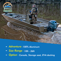 Bateau Jon en aluminium simple KinOcean de 18 pieds, vente en gros, 1860