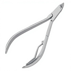 Professional Toe Cuticle Nippers with Wide Jaw Opening Double Sided Box Joint Manual Stainless Steel <b>Nail</b> <b>Tool</b> for DIY Use - Product Image 3