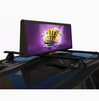 Programlanabilir dayanıklı Led araba çatı işareti çift taraflı reklam P4 su geçirmez ekran açık taksi üst Led ekran