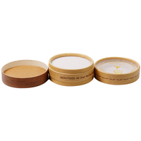 Emballage en tube de papier kraft biodégradable écologique imprimé sur mesure pour le thé, le café, les aliments, les cadeaux