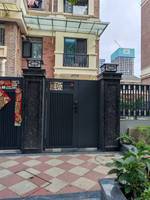 Gerbang Jalan Masuk dari Paduan Aluminium Berkualitas Proyek, Ukuran dan Warna Sesuai Pesanan, Dilapisi Bubuk, untuk Pengembang