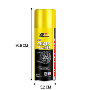 Limpiador de Cadenas en Aerosol Power Eagle de Alta Resistencia, <span class=keywords><strong>Desengrasante</strong></span> en Aerosol que Elimina la Grasa, la Suciedad y el Aceite <span class=keywords><strong>para</strong></span> Bicicletas y Motocicletas - Product Image 1