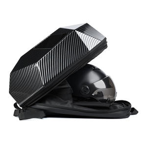 Mochila de Motocicleta Rígida de Gran Capacidad con Luz LED Ojo de Diablo, Impermeable, para Casco de Motocicleta - Product Image 3