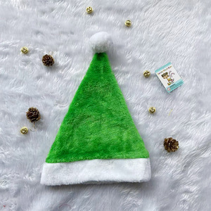 Non-Woven Christmas Hats in Blue Green Purple <strong>Red</strong> White Santa <strong>Felt</strong> for Kids and Adults - Product Image 6