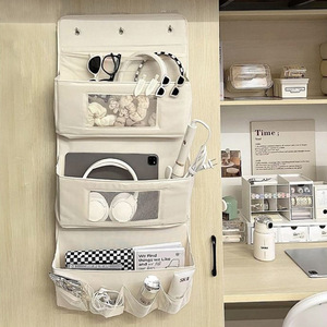 Bolsa de almacenamiento colgante de varias capas, organizador tipo gancho de tela no tejida para armario, solución de almacenamiento para puerta de armario - Product Image 3
