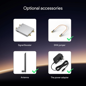 7.2G Dual Band <strong>Signal</strong> Extender 4W Low <strong>Noise</strong> 2.5dB for WiFi 6E/7 &amp; Long Range Wireless Communication - Product Image 5
