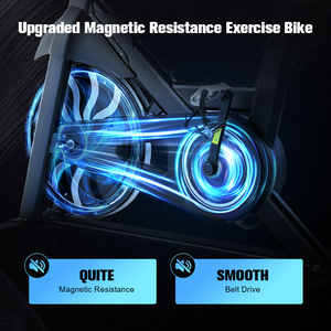 <span class=keywords><strong>Bicicleta</strong></span> Estática Magnética con Ciclismo Silencioso para Gimnasio en Casa, Ejercicio Corporal para Adultos, Encci - Product Image 4