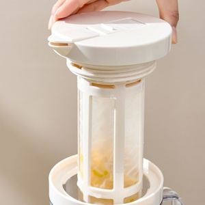 Large Capacity Household Circular Flip Cold Water <b>Kettle</b> Filter Water Jug Tea Pots Water Plastic Pitcher With Handle Tea <b>Kettle</b> - Product Image 3