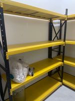 Entrepôt à usage intensif personnalisé, étagères en fer à 5 niveaux et à plusieurs niveaux avec protection contre la corrosion