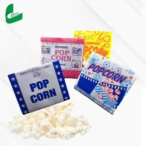 Huafeng Disesuaikan Pencetakan Pabrik Harga Microwave Popcorn Tahan Air Kertas Lilin Tas untuk Kemasan Makanan