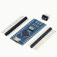 Placa de Desarrollo de Microcontrolador Nano V3.0, Versión Mejorada CH340 con Atmega328P y Salida USB