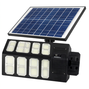 Solar Street <b>Light</b> 600W LED Monocrystalline Solar Panel <b>Wall</b> Mount Road IP67 CE Certified 2-Year Warranty ABS Body 120 Beam - Product Image 1
