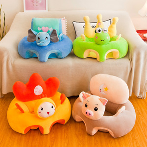 Canapé pour bébé, siège <span class=keywords><strong>de</strong></span> <span class=keywords><strong>soutien</strong></span> pour nourrissons, chaises d'apprentissage pour s'asseoir, transat pour bébés, sièges <span class=keywords><strong>de</strong></span> sol en peluche douce - Product Image 5