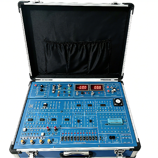 RUIMU Analog Electronics Trainer Kit-Metal Construction Electric Powered Circuit Experiment Equipment for University Lab