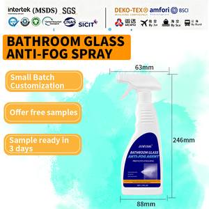 Spray Antivaho para Vidrio <span class=keywords><strong>de</strong></span> Baño OEM ODM, Fórmula <span class=keywords><strong>de</strong></span> Protección Duradera, Previene el Empañamiento para Puertas <span class=keywords><strong>de</strong></span> Ducha y Espejos, 500 ml - Product Image 1