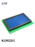 Module LCD à matrice de points LCD240128E 240128 avec contrôleur T6963, écran d'affichage industriel pour contrôle d'instruments embarqués