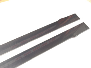 Faldones Laterales Universales de Fibra de Carbono, Moldura de Maletero para <span class=keywords><strong>BMW</strong></span>, para Benz, para VW, Protector de Parachoques, Estilo de Coche, Universal para Autos - Product Image 6
