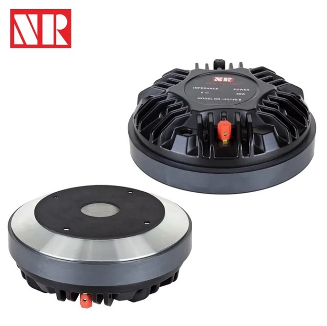High Quality Audio Unit High Frequency 75.5mm Titanium Diaphragm Tweeter 8 Ohm Driver Unit High End Speaker HG740-8