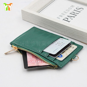 Wallet, <b>ID</b> card <b>holder</b>, anti-demagnetizing RFID card <b>holder</b>, zippered name tag coin purse, bank card <b>holder</b> - Product Image 4