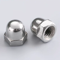 Lot de dôme d'écrou en acier inoxydable 304 (M6 à M24) pour la fixation d'équipements de sport et de jeux pour enfants