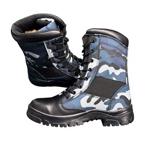 DF24 Outdoor Sport Men Leather Camouflage Waterproof Delta Desert Mountain Climbing Shoes Assault Camping <b>Boots</b> Tactical <b>Hiking</b> - Product Image 5