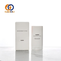 Contenant de stick déodorant 80 ml à remplissage par le bas, coloré et imprimé, pour stick déodorant naturel et biologique