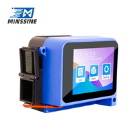 Mini imprimante à jet d'encre portable automatique Résolution 600dpi Encre à séchage rapide Code Dater portable avec garantie d'un an