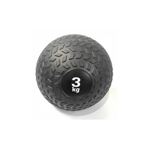 Pour l'entraînement <span class=keywords><strong>CrossFit</strong></span> Black <span class=keywords><strong>Slam</strong></span> <span class=keywords><strong>Ball</strong></span> Balle de médecine texturée sans rebond en PVC - Product Image 5