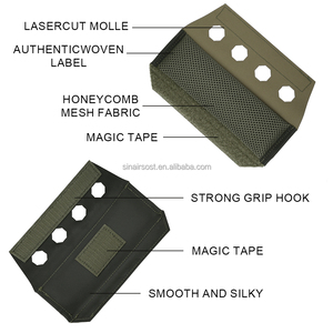 สายรัดแบบ Ferro Style พร้อมแผ่นรองไหล่แบบยุทธวิธีสำหรับเสื้อเกราะกันกระสุน 2 ชิ้น - Product Image 4