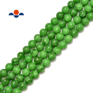 12mm Natural Maw Sit Sit Jade Albite Smooth Round Gemstone Loose Beads For Jewelry Making